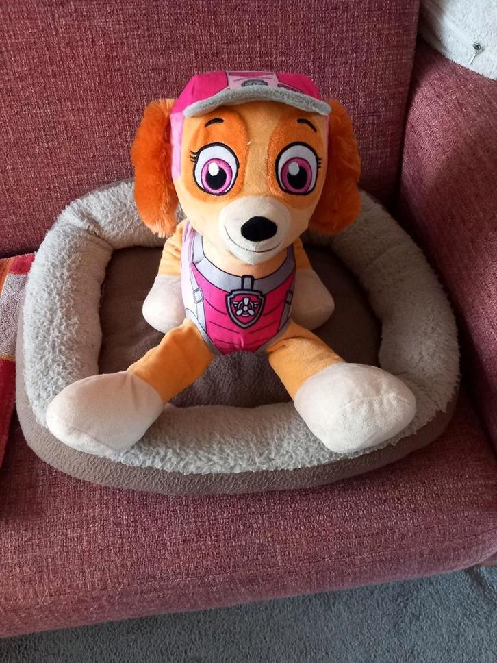 Paw Patrol Dino Rescue, Skye 40 cm (Nijmegen oost), Kinderen en Baby's, Speelgoed | Knuffels en Pluche, Zo goed als nieuw, Hond