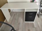 (Kinder) bureau wit/zwart., Huis en Inrichting, Bureaus, Ophalen, Gebruikt
