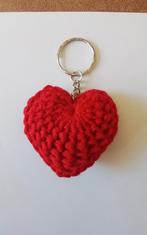 Tashanger sleutelhanger rood hartje valentijn, Ophalen of Verzenden, Nieuw