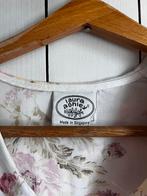 Echte vintage Laura Ashley jurk. Uit de jaren 80, Maat 38/40 (M), Wit, Ophalen of Verzenden, Zo goed als nieuw