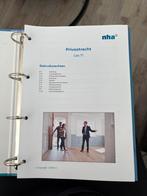 Privaatrecht - NHA Thuisstudie. Nieuw in doos, Ophalen of Verzenden, Beta, Nieuw, HBO