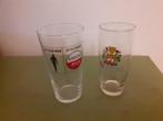 twee bierglazen: Amstel en Dommels (gratis af te halen), Verzamelen, Glas en Borrelglaasjes, Ophalen, Zo goed als nieuw, Bierglas
