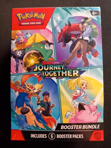 Pokemon Journey Together Booster Bundel Six Packs NM Sealed beschikbaar voor biedingen
