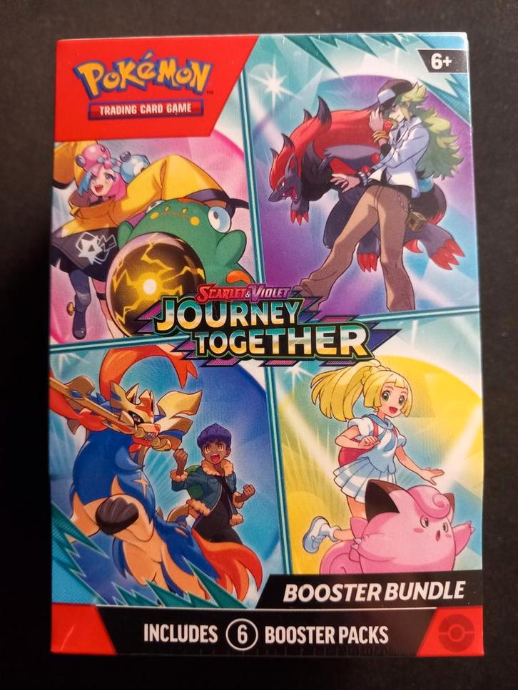 Pokemon Journey Together Booster Bundel Six Packs NM Sealed, Hobby en Vrije tijd, Verzamelkaartspellen | Pokémon, Zo goed als nieuw