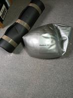 Te koop yoga bal met mat, Sport en Fitness, Yoga en Pilates, Ophalen