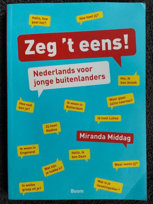 M. Middag - Zeg het eens, Boeken, Schoolboeken, Zo goed als nieuw, Nederlands, Overige niveaus, Ophalen of Verzenden