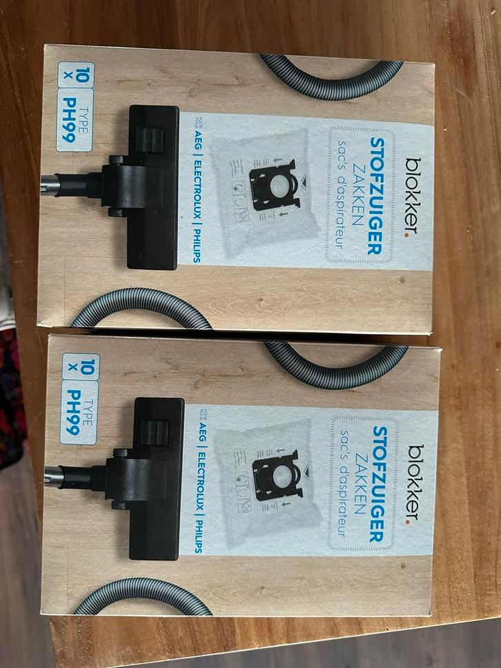 Philips PowerGo Stofzuiger + 17 Zakken + Extra Opzetstuk, Witgoed en Apparatuur, Stofzuigers, Gebruikt, Ophalen