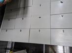 3 stalen lockerkasten a 12 vakjes in 2 kleuren, Huis en Inrichting, Kasten | Lockerkasten, Ophalen, Gebruikt, Onbekend, Onbekend