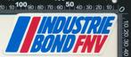 Sticker: FNV - Industriebond (1), Verzenden, Zo goed als nieuw, Bedrijf of Vereniging