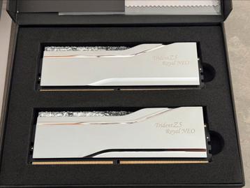 NIEUW G.skill Z5 Royal Neo chrome 32GB DDR5 CL28 / 6000MT’s beschikbaar voor biedingen