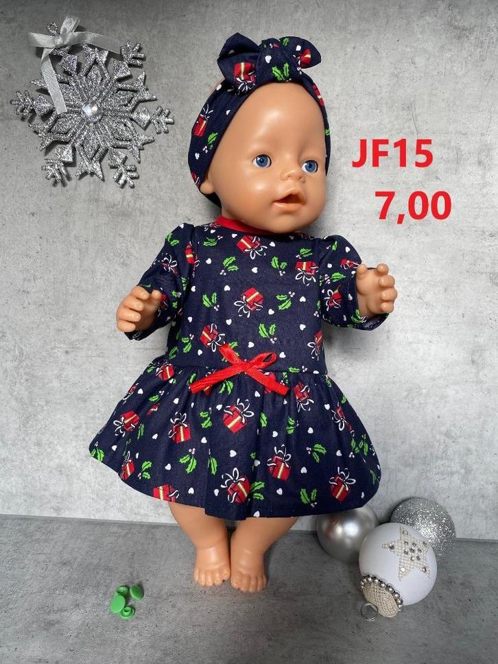 Leuke poppenkleertjes baby born. Pieten pak. Opbrengst KiKa., Kinderen en Baby's, Speelgoed | Poppen, Nieuw, Babypop, Ophalen