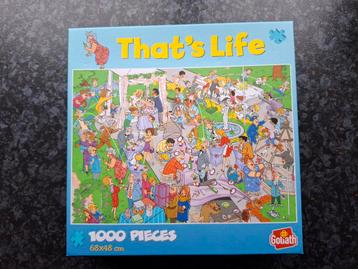 Legpuzzel,  That's life, 1000 stukjes.  beschikbaar voor biedingen
