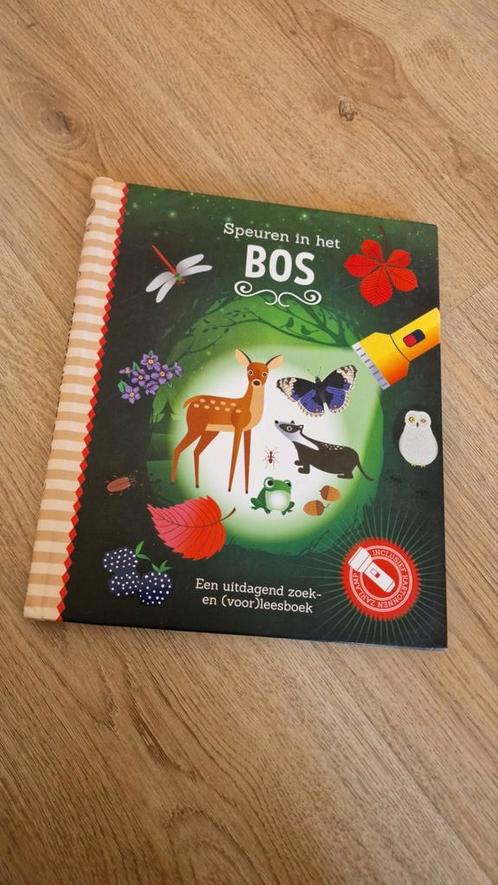 Speuren in het bos, Boeken, Kinderboeken | Jeugd | onder 10 jaar, Zo goed als nieuw, Ophalen