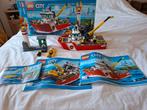 Lego city 60109 brandweerboot compleet met doos, Ophalen, Zo goed als nieuw