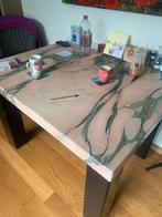 Portugees aurora! Marmer plaat 1220 x1220 x 53, Huis en Inrichting, Tafels | Eettafels, Ophalen, Rond
