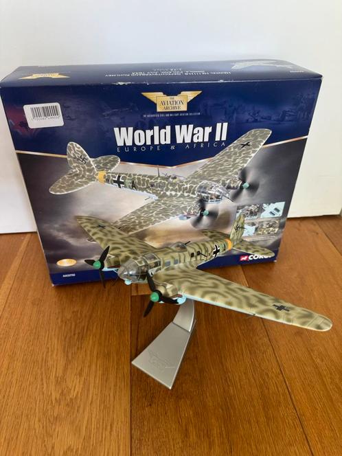 Corgi Heinkel He-111 1/72 diecast metaal modelvliegtuig, Verzamelen, Luchtvaart en Vliegtuigspotten, Gebruikt, Schaalmodel, Ophalen of Verzenden