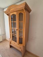 Vitrinekast met onderkast, Huis en Inrichting, Ophalen, 50 tot 100 cm, Zo goed als nieuw, 150 tot 200 cm