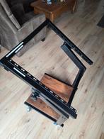 studiorack 19" op wieltjes, Audio, Tv en Foto, Overige Audio, Tv en Foto, Ophalen, Gebruikt