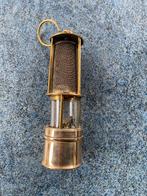 fraaie koperen mijnlamp, Antiek en Kunst, Curiosa en Brocante, Ophalen of Verzenden