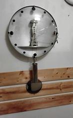 Nextime Beauty- klok -rond glas 44 cm, Ophalen, Zo goed als nieuw, Nvt, Nvt