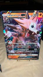 Pokemon Lycanroc GX Sm 14 promo Oversized 5,00 euro, Ophalen of Verzenden, Zo goed als nieuw, Meerdere kaarten