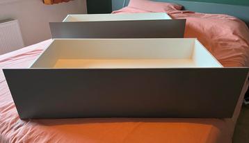 IKEA Malm bedlades grijs - afbeelding 3