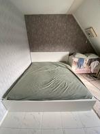 IKEA Malm Bed 180x200 met matras, Huis en Inrichting, Slaapkamer | Bedden, Ophalen, Gebruikt, Wit, Tweepersoons