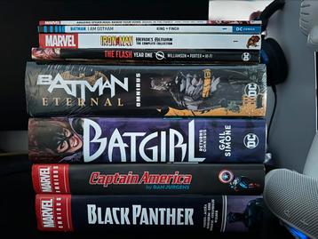 Verschillende omnibussen, paperbacks en hardcovers Marvel/DC beschikbaar voor biedingen