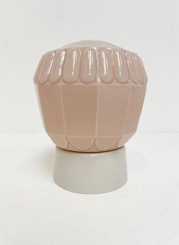 Art Deco roze Thabur plafondlamp, 1930's beschikbaar voor biedingen