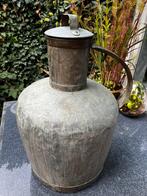 Koperen kan 55 cm hoog diameter 30 cm, Ophalen of Verzenden, Gebruikt