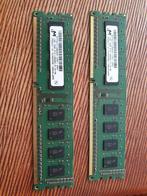 DDR3 geheugen 2x 1GB 1333Mhz, Verzenden, Zo goed als nieuw, DDR3, Desktop