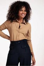 Studio Anneloes Poppy rib blouse camel travelstof mt XXL, Kleding | Dames, Maat 46/48 (XL) of groter, Ophalen of Verzenden, Zo goed als nieuw
