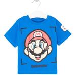 Super Mario T-shirt Aqua - Maat 98 -104 -110 -116 -122 -128, Kinderen en Baby's, Super Mario, Nieuw, Ophalen of Verzenden, Shirt of Longsleeve
