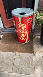 Coca-Cola Prullenbak, Huis en Inrichting, Gebruikt, 50 tot 75 cm, Ophalen of Verzenden, Metaal