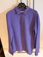 Xirena paars  katoenen overhemd met zilveren stiksels, m S, Kleding | Dames, Xirena, Paars, Ophalen of Verzenden, Maat 36 (S)