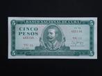 Cuba 5 pesos 1988 UNC, Postzegels en Munten, Bankbiljetten | Amerika, Ophalen of Verzenden, Noord-Amerika