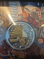 History of war: To Protect. Hussar 18th century 2oz. Silver, Postzegels en Munten, Ophalen of Verzenden