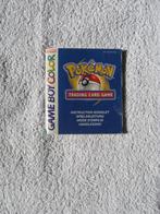 Gameboy Color Pokémon handleid. trading card game guide Ned., Spelcomputers en Games, Games | Nintendo Game Boy, Gebruikt, Ophalen of Verzenden