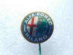 speldje ALFA Romeo Milano, Verzamelen, Speldjes, Pins en Buttons, Ophalen of Verzenden, Gebruikt, Overige onderwerpen