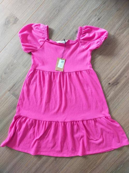 Zgan! Schattige roze wijde zomerjurk van H&M! Mt 134/140, Kinderen en Baby's, Kinderkleding | Maat 134, Zo goed als nieuw, Meisje