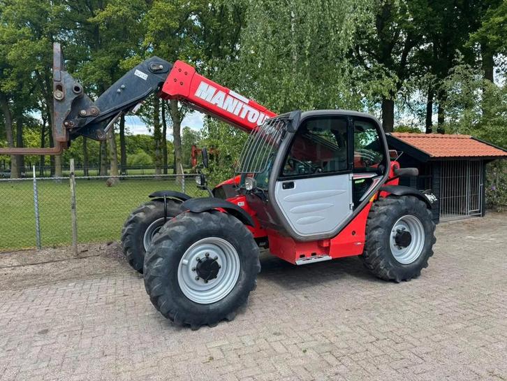 Manitou MT732 Verreiker loader shovel (bj 2015), Zakelijke goederen, Machines en Bouw | Kranen en Graafmachines, Verreiker