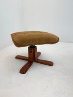 Vintage Cognac Voetensteun / Krukje, Minder dan 50 cm, Vierkant, Ophalen of Verzenden, Zo goed als nieuw