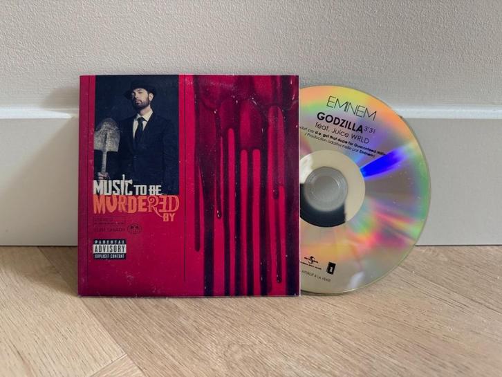 Eminem - Godzilla ft. Juice WRLD (French Promo CD), Cd's en Dvd's, Cd's | Hiphop en Rap, Zo goed als nieuw, 2000 tot heden, Ophalen