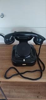 Oude Bakeliet Telefoon zonder Draaischijf, Telecommunicatie, Vaste telefoons | Niet Draadloos, Ophalen of Verzenden, Gebruikt