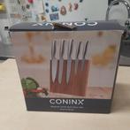 Coninx magnetisch messenblok van acacia hout, Ophalen of Verzenden, Zo goed als nieuw