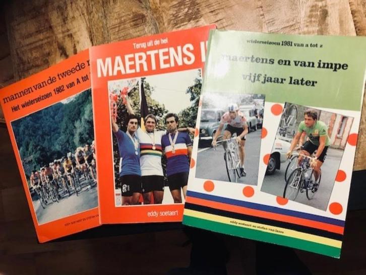 3 WIELRENboeken voor maar € 5,00, Boeken, Sportboeken, Zo goed als nieuw, Lopen en Fietsen, Verzenden
