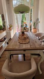 Riviera Maison driftwood tafel, Ophalen, Gebruikt, 50 tot 100 cm, Vijf personen of meer