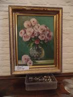 Nostalgisch bloemenschilderij, Antiek en Kunst, Kunst | Schilderijen | Klassiek, Ophalen