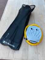 Flippers en voetpomp voor bv bellyboot, Ophalen of Verzenden, Zo goed als nieuw