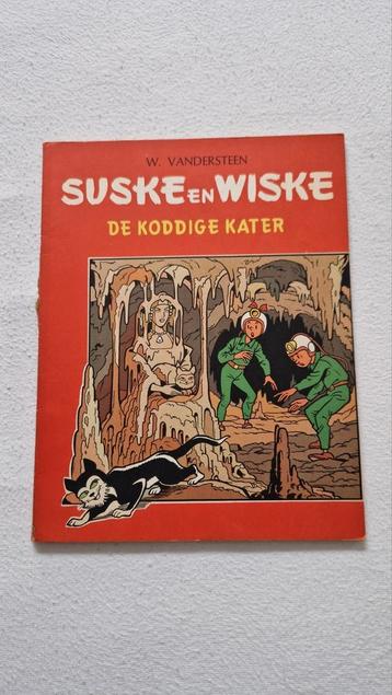 Suske en Wiske de Koddige Kater nr. 54 1e druk 1965 beschikbaar voor biedingen